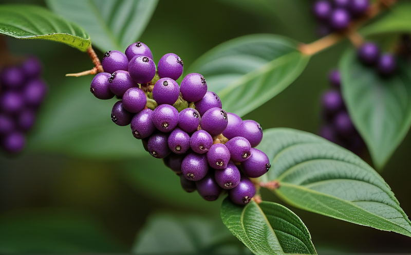 Beautyberry plant photo