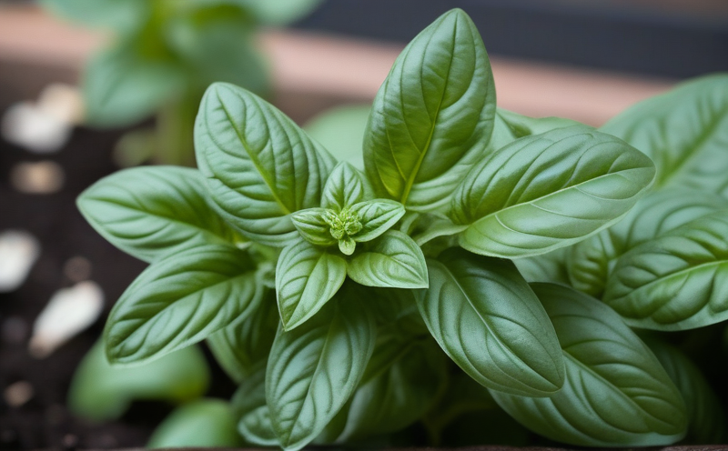 Genovese Basil plant photo