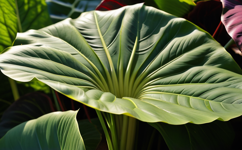Giant Taro plant photo
