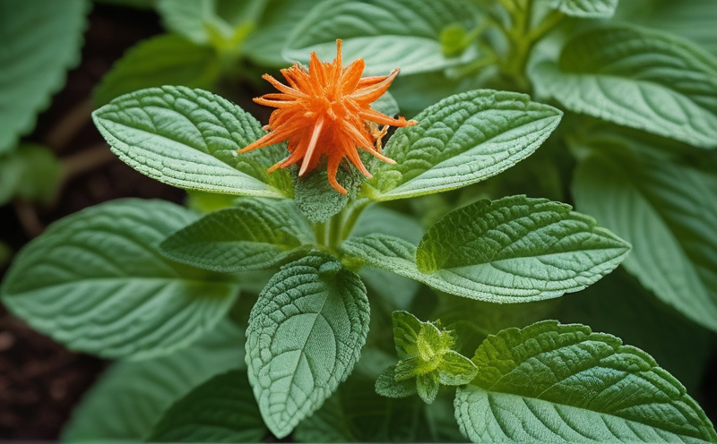 Orange Mint plant photo