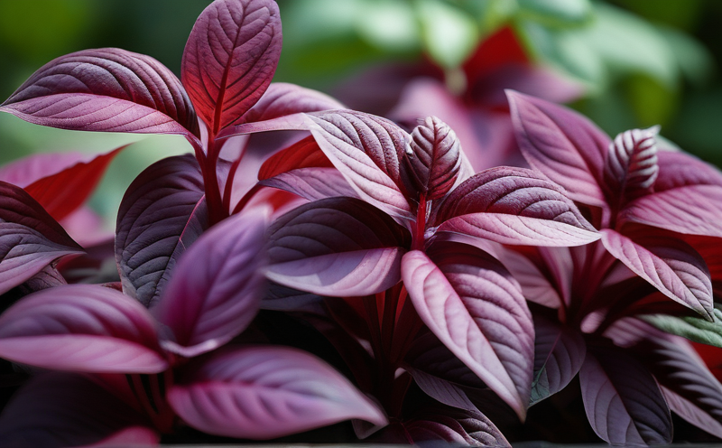 Red Rubin Basil plant photo