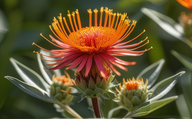 Safflower plant photo