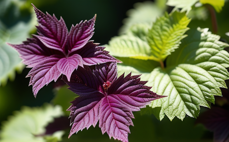 Shiso / Perilla plant photo