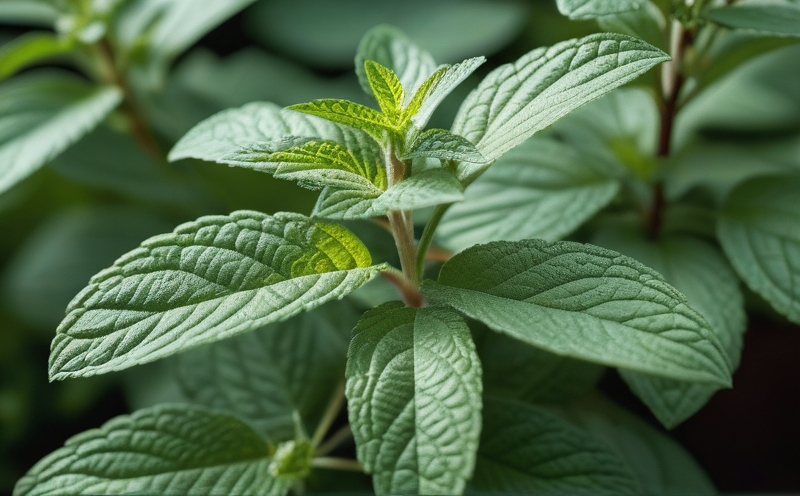 Spearmint plant photo