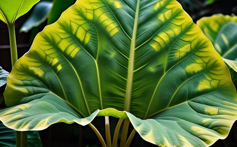 Taro plant photo